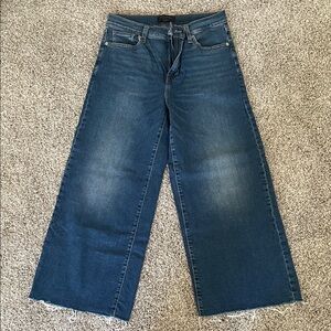 Banana Republic High-rise Wide Leg Crop Jean